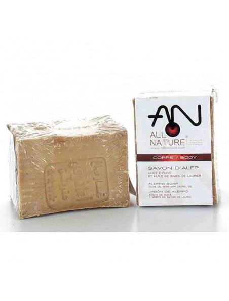 Achetez Savon d'Alep - Soin de la peau 200 g - Allo Nature à l'herboristerie Louis Image principale de Savon d'Alep - Soin de la peau 200 g - Allo Nature
