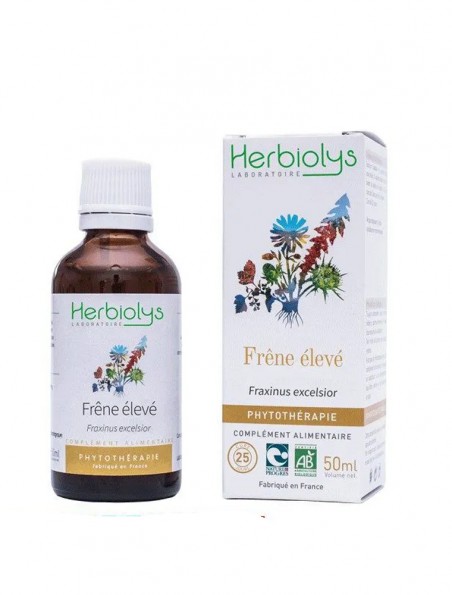 Frêne élevé Bio - Teinture-mère 50 ml - Herbiolys
