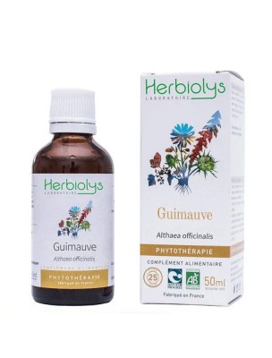 Image de Guimauve Bio - Respiration et Digestion Teinture-mère 50 ml - Herbiolys depuis Résultats de recherche pour "Respiration Bio"