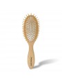 Image de Brosse à Cheveux à Picots - Soin des Cheveux - Pachamamaï via Acheter Poudre Exfoliante à la Coquille d'Huître Blanche Bio - Visage et