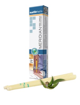 Image de Body Candles - Eucalyptus 2 pieces - Naturhelix depuis Natural room and body candles