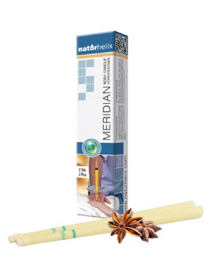 Image de Body Candles - Aniseed 2 pieces - Naturhelix depuis Natural room and body candles