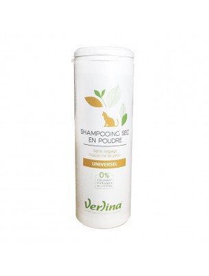 Image de Shampooing Sec Universel - Chats 150 ml - Verlina depuis Soins naturels pour la peau et le pelage des animaux