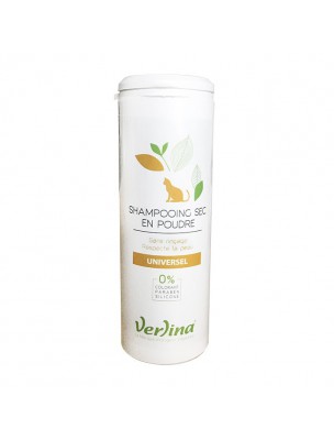 Image de Shampooing Sec Universel - Chats 150 ml - Verlina via Lotion Nettoyante Yeux et Oreilles - Verlina