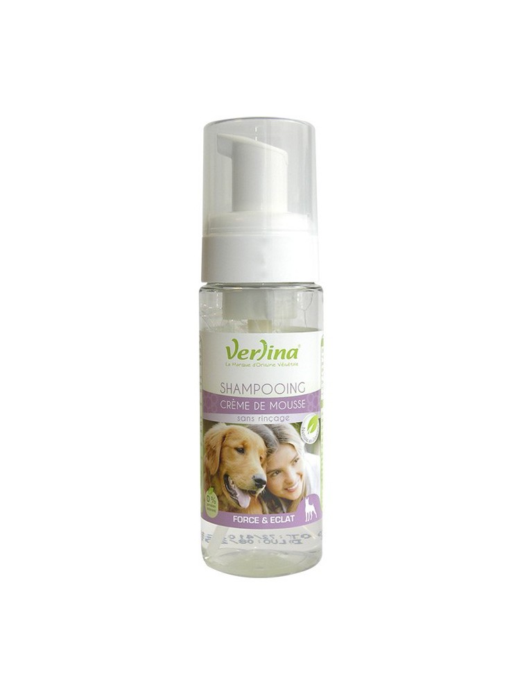 Shampooing Mousse Force et Eclat - Chiens 150 ml - Verlina