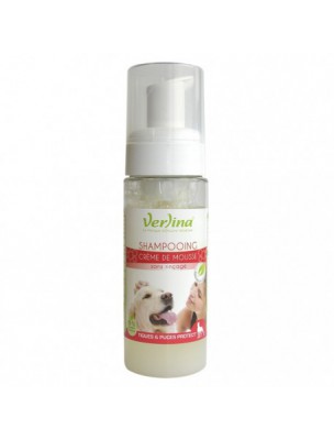 Image de Cream of Foam Shampoo Ticks and Fleas - Dogs 150 ml - Verlina depuis Beauté du poil des chiens