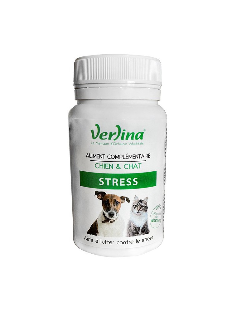 Stress - Relaxation des Chiens et des Chats 60 comprimés - Verlina Stress - Relaxation des Chiens et des Chats 60 comprimés - Verlina