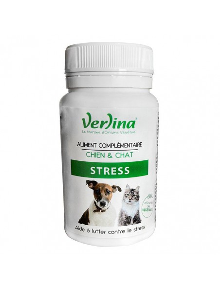 Stress - Relaxation des Chiens et des Chats 60 comprimés - Verlina Stress - Relaxation des Chiens et des Chats 60 comprimés - Verlina