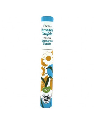 Image de Citronella Benzoin - Plant Incense 30 sticks - Les Encens du Monde depuis Scented and purifying plant sticks