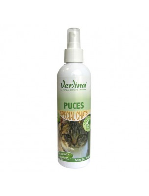 Image de Puces Chats - Insecticide d'environnement 250 ml - Verlina depuis Résultats de recherche pour "d%C3%A9fenses naturelles chat"