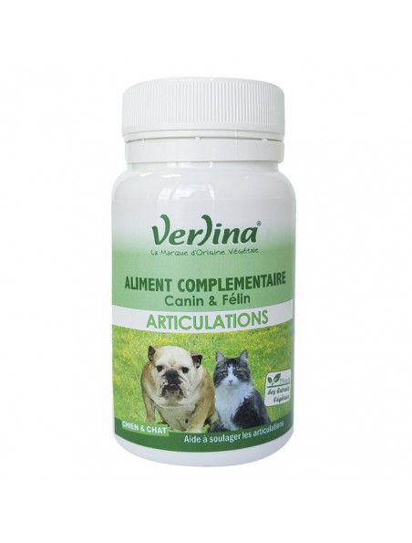 Articulations - Vitalité et Mobilité des Chiens et des Chats 60 comprimés - Verlina Articulations - Vitalité et Mobilité des Chiens et des Chats 60 comprimés - Verlina