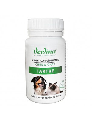 Image de Tartre - Haleine et Tartre des Chiens et des Chats 60 comprimés - Verlina depuis Autres soins naturels pour les chiens