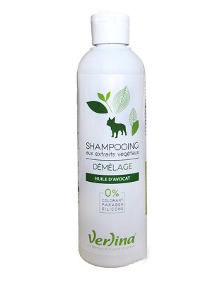 Image de Shampooing Démêlage - Chiens 250 ml - Verlina depuis Soins naturels pour la peau et le pelage des animaux
