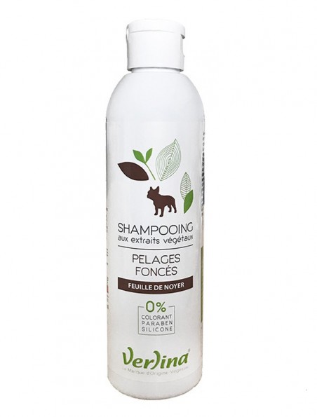 Image principale de Shampooing Pelages Foncés - Chiens 250 ml - Verlina