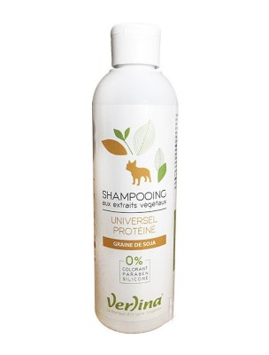 Image de Shampooing Universel Protéiné - Chiens 250 ml - Verlina via Huile de Saumon 180 Softgels - AniBio