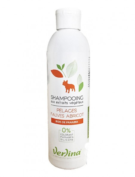 Image principale de Shampooing Pelages Fauves - Chiens 250 ml - Verlina