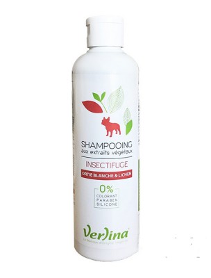 Image de Shampooing Protection Insectifuge - Chiens 250 ml - Verlina depuis Soins naturels pour la peau et le pelage des animaux