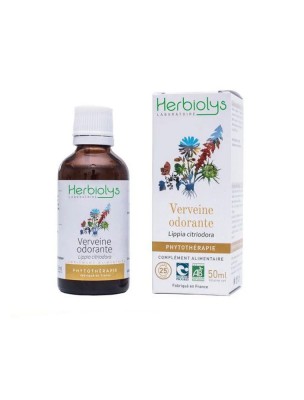 Image de Verveine odorante Bio - Détente Teinture-mère Lippia citriodora 50 ml - Herbiolys depuis Achetez des teintures mères unitaires pour votre bien-être | Phyto&Herba (8)