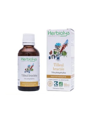 Image de Tilleul Bractée Bio - Sommeil Teinture-mère Tilia platyphyllos 50 ml - Herbiolys depuis Commandez les produits Herbiolys à l'herboristerie Louis