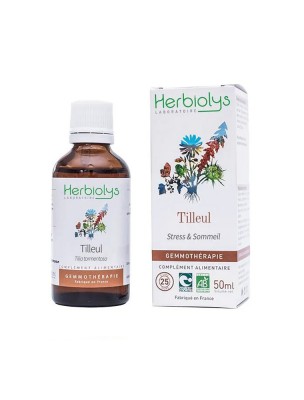 Image de Tilleul argenté Macérât de bourgeon Bio - Stress et Sommeil 50 ml - Herbiolys depuis Commandez les produits Herbiolys à l'herboristerie Louis