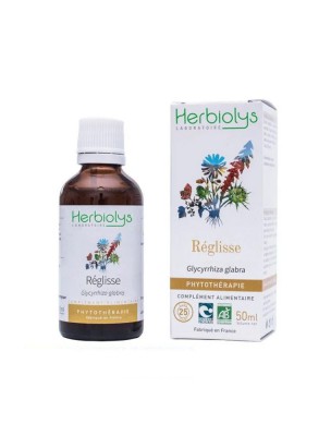 Image de Réglisse Bio - Digestion Teinture-mère Glycyrrhiza glabra 50 ml - Herbiolys depuis Commandez les produits Herbiolys à l'herboristerie Louis