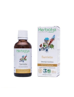 Image de Sarriette des Montagnes Bio - Tonique et Antiparasitaire Teinture-mère Satureja montana 50 ml - Herbiolys depuis louis-herboristerie