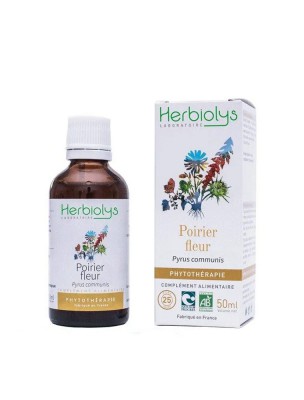 Image de Poirier Fleur Bio - Anti-oxydant Teinture-mère Pyrus communis 50 ml - Herbiolys depuis Achetez des teintures mères unitaires pour votre bien-être | Phyto&Herba (6)