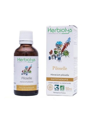 Image de Piloselle Bio - Diurétique Teinture-mère de Hieracium pilosella 50 ml - Herbiolys via Canneberge Bio - Troubles urinaires Purasana