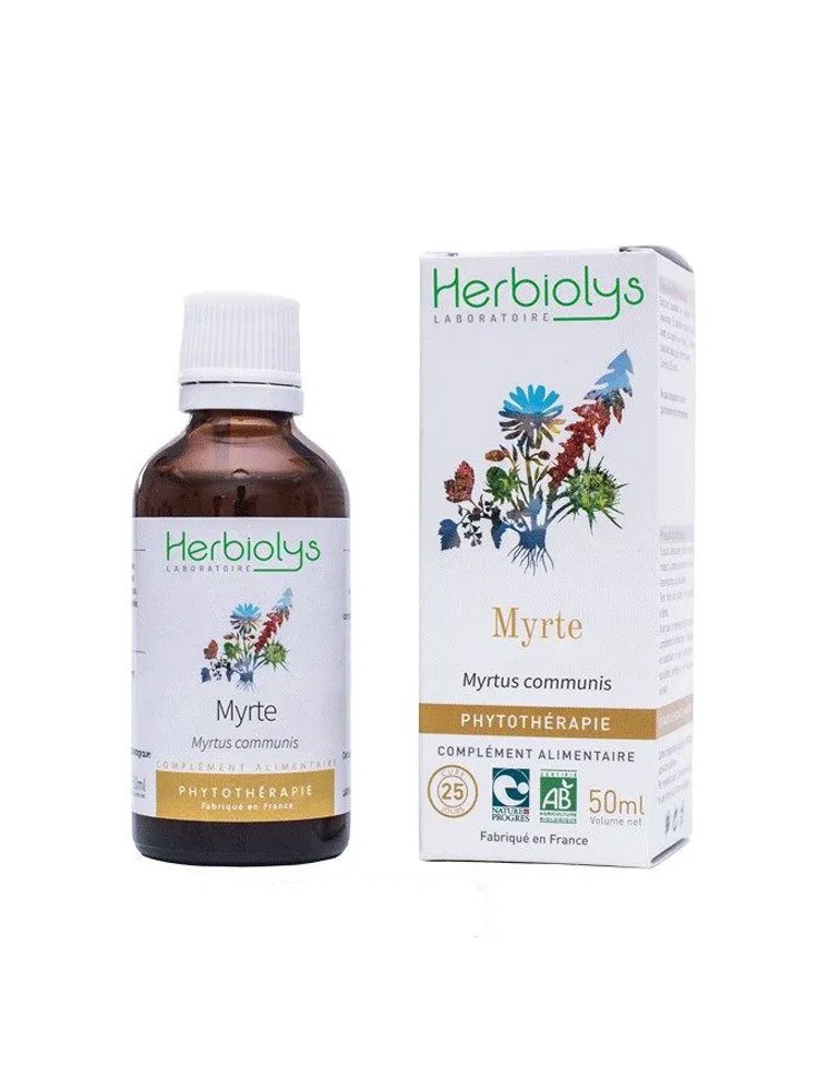 Image principale de la modale pour Myrte - Teinture-mère 50 ml - Herbiolys