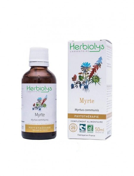 Image principale de Myrte - Teinture-mère 50 ml - Herbiolys