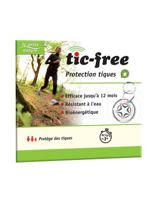 Image de Tic-free - Protection Tiques Pendentif Randonneurs - AniBio via Spray Anti-Moustiques Bio - Ad Naturam