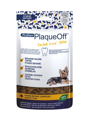 Image de Dental Croq' - Dental Plaque, Tartar and Breath of dogs and cats 60 g - ProDen depuis Your pet's liver and digestion