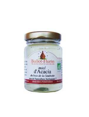 Miel d'Acacia Bio 125g - Doux et raffiné - Ballot-Flurin