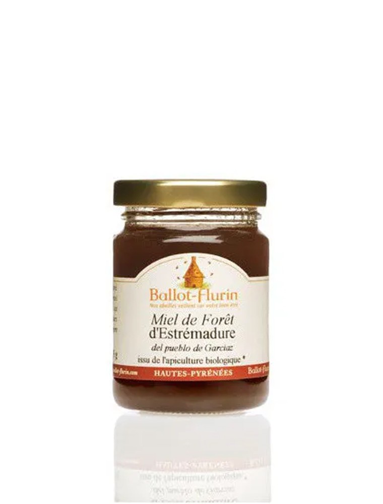 Miel de Forêt Bio 125g - Parfum polyfloral - Ballot-Flurin Miel de Forêt Bio 125g - Parfum polyfloral - Ballot-Flurin