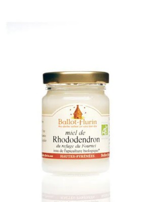 Miel de Rhododendron Bio 125g -  Revitalisant, souplesse des articulations - Ballot-Flurin