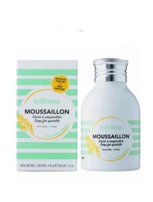 Image de Moussaillon - Savon en poudre 50 g - Indemne via La Lotion de Miss Ellaire - Eau Nettoyante et Calmante 260 ml - Indemne