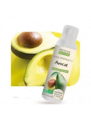 Image de Organic Avocado - Persea gratissima vegetable oil 100 ml - Propos Nature depuis Spices and plants accompany you in the kitchen (3)
