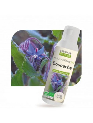 Image de Borage Bio - Borago officinalis vegetable oil 100 ml - Propos Nature depuis Create your own natural cosmetics (3)