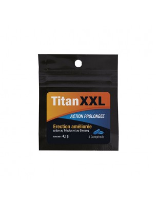 Image de Titan XXL - Action prolongée 4 comprimés - LaboPhyto depuis Résultats de recherche pour "Arginine Tribul"