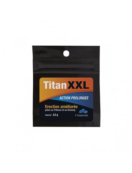 Achetez Titan XXL - Action prolongée 4 comprimés - LaboPhyto à l'herboristerie Louis Image principale de Titan XXL - Action prolongée 4 comprimés - LaboPhyto