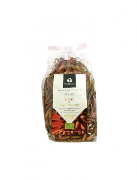 Aloé arborescens Fleurs Bio - Antioxydant 50 g - Teo Natura Aloé arborescens Fleurs Bio - Antioxydant 50 g - Teo Natura
