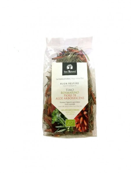 Aloé arborescens Fleurs, Thym et Romarin Bio - État grippal 50 g - Teo Natura Aloé arborescens Fleurs, Thym et Romarin Bio - État grippal 50 g - Teo Natura
