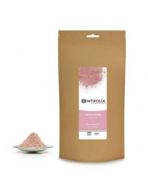 Image de Argile Rose - Peaux délicates et sensibles 250 g - Centifolia via Savons bio Olive Lavandin - Rafraîchissant et Apaisant - Rampal Latour