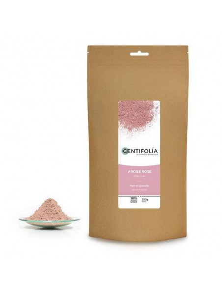 Argile Rose - Peaux délicates et sensibles 250 g - Centifolia Argile Rose - Peaux délicates et sensibles 250 g - Centifolia