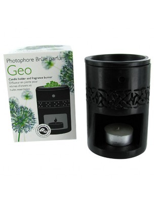 Image de Geo photophore for resins and essential oils - Les Encens du Monde depuis Diffusers and accessories for resins