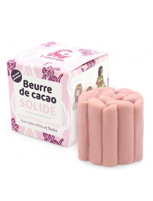 Image de Beurre de cacao solide Vegan - Iris et Tonka 54 ml - Lamazuna depuis Produits de phytothérapie pour prendre soin de son corps
