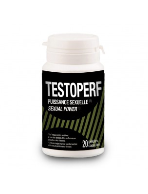 Image de TestoPerf - Puissance sexuelle 20 capsules - LaboPhyto depuis Résultats de recherche pour "Arginine Tribul"