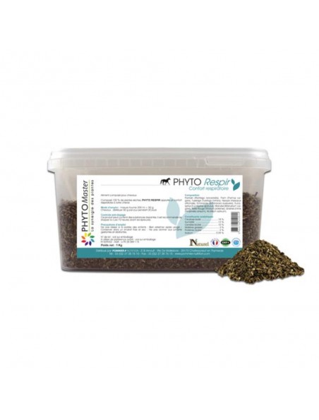 Phyto Respir - Respiration des chevaux 1kg - Phyto Master Phyto Respir - Respiration des chevaux 1kg - Phyto Master