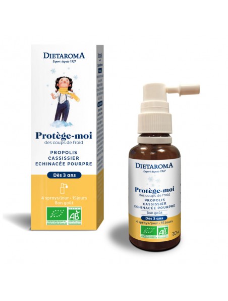 Achetez Protège-Moi Bio - Immunité des Enfants 30 ml - Dietaroma à l'herboristerie Louis Image principale de Protège-Moi Bio - Immunité des Enfants 30 ml - Dietaroma