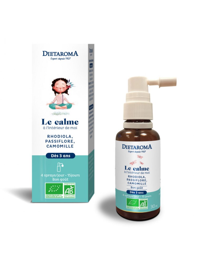 Image principale de la modale pour Le Calme Bio - Stress des Enfants 30 ml - Dietaroma